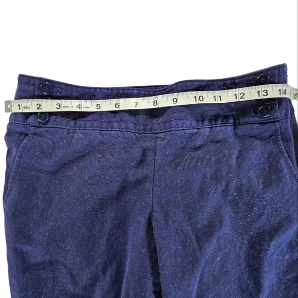 Talbots Signature Blue Pants Size 4P - Picture 4 of 6